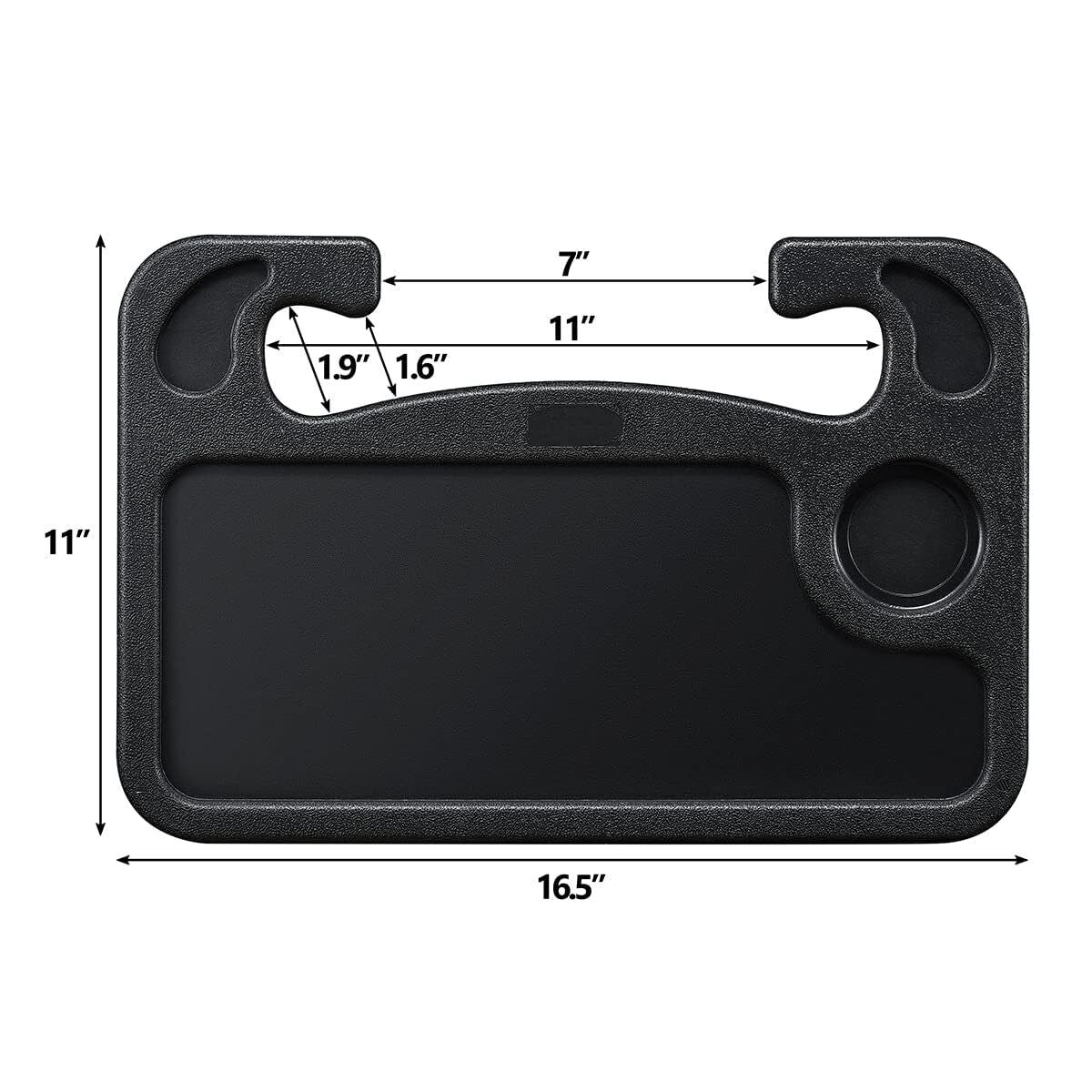 Steering Wheel Tray, Car Table Tray, Steering Wheel Desk for Laptop and Vehic...